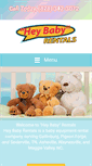 Mobile Screenshot of heybabyrentals.com